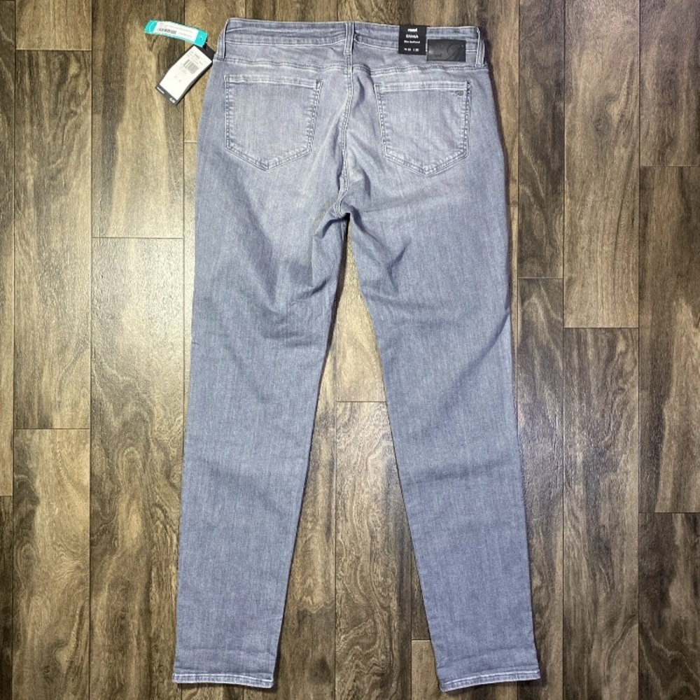 Mavi Emma Slim Boyfriend Jeans Size 32x32 Mid Grey Tribeca NWT Stitch Fix Preppy - Picture 2 of 9